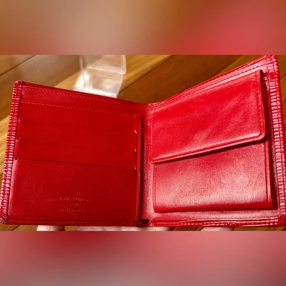 Louis Vuitton ScarletRed Epi Leather Wallet MI0975 - Picture 13 of 16